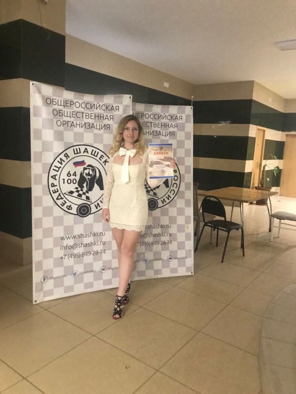 Крымская шашистка Елена Михайловская стала бронзовым призером Кубка России