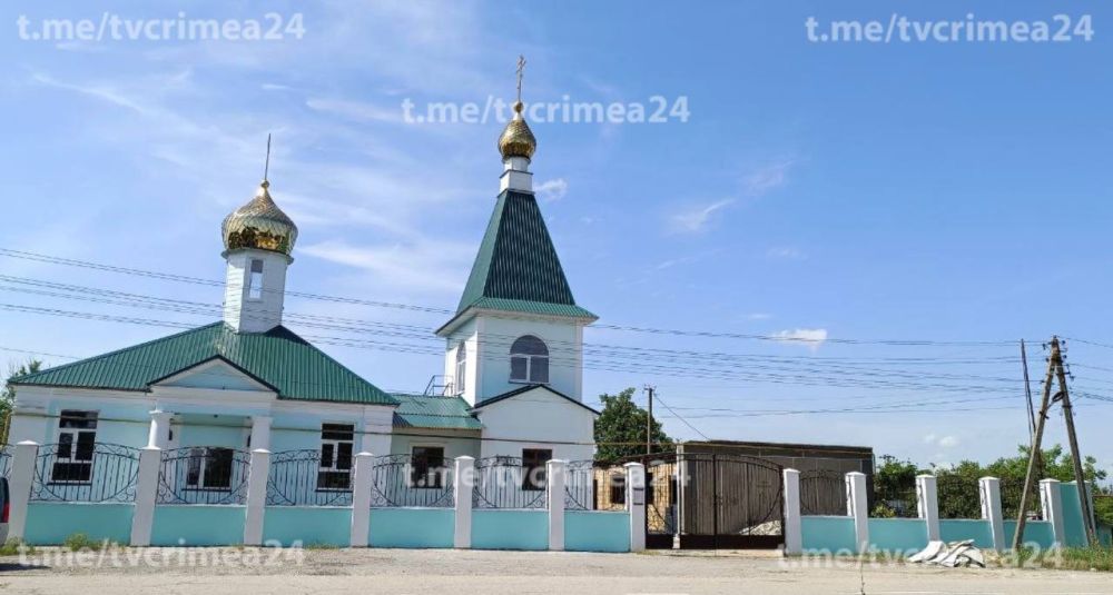 В селе Ботаническом Раздольненского района построили модульный храм