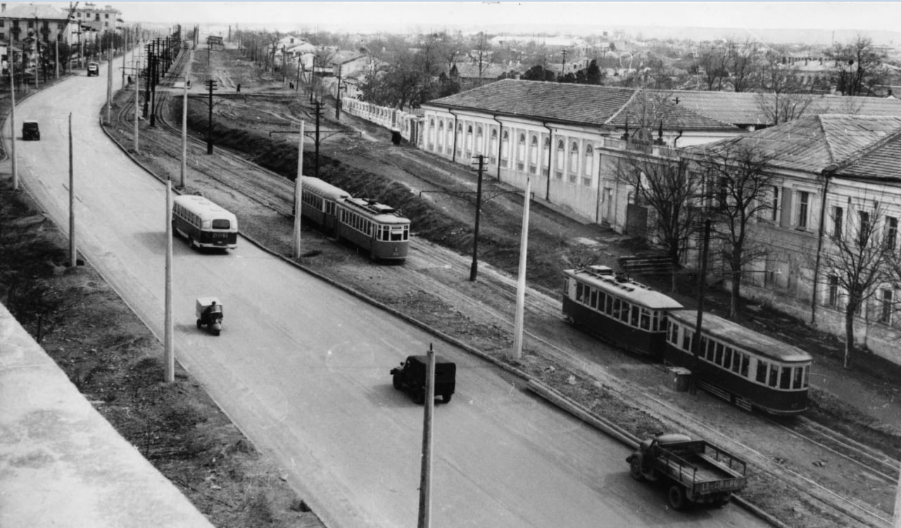 Симферополь 1964 год.. Феодосийское шоссе (ныне проспект Победы) - Лента  новостей Крыма