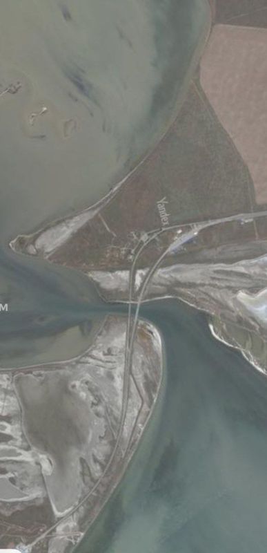 Чонгарский мост между Крымом и Херсонской областью - Лента новостей Крыма