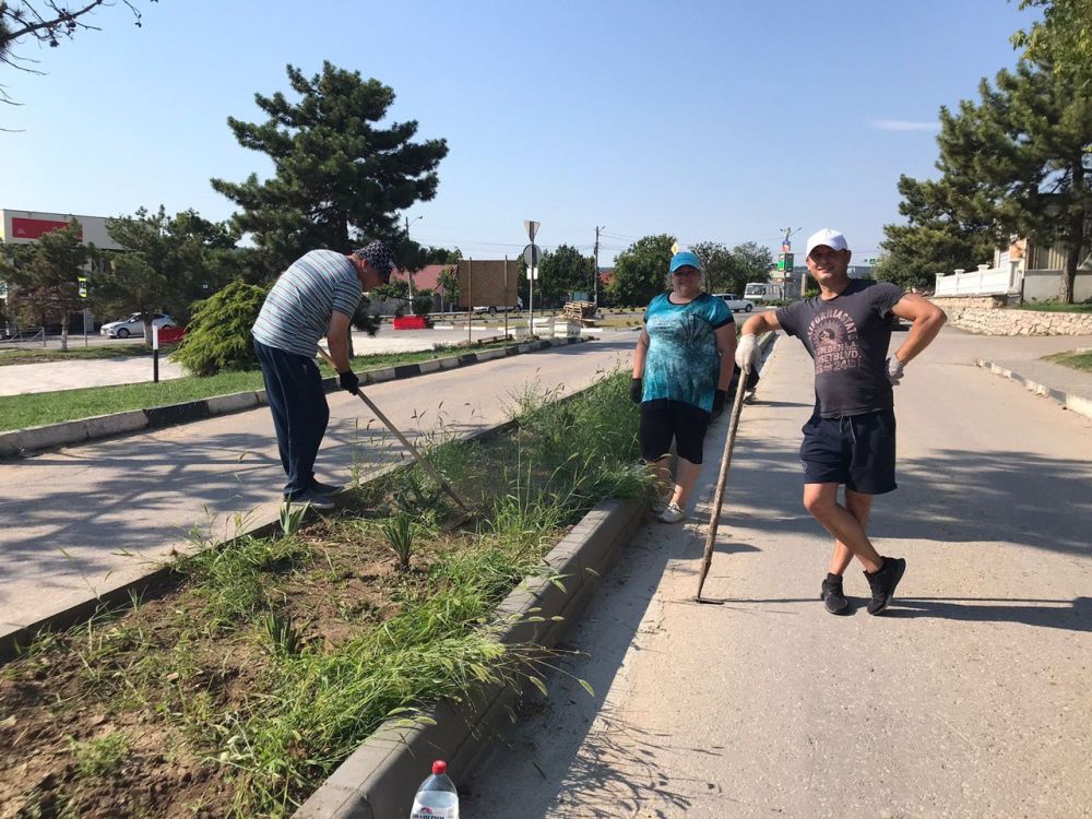 Фото субботника в городе