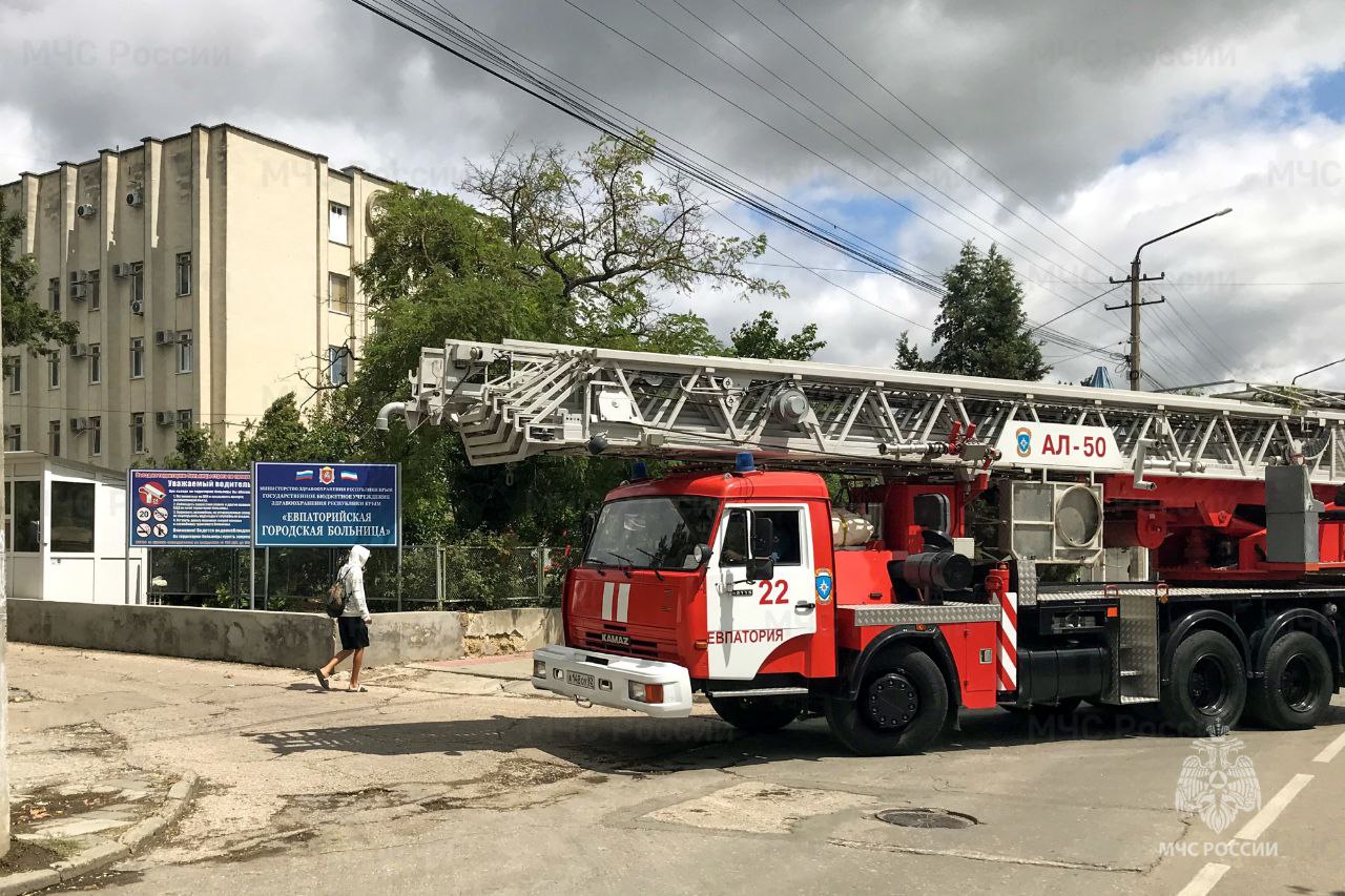 В Евпатории прошли учения в городской больнице - Лента новостей Крыма