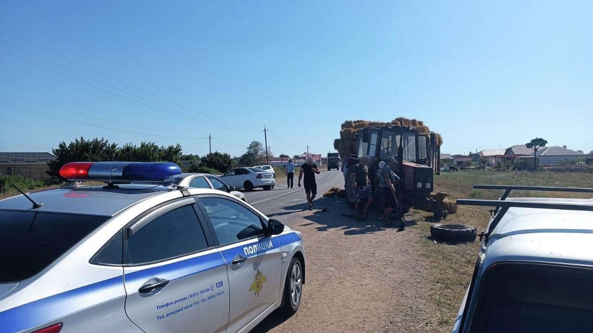 Смертельная авария с трактором в Сакском районе Крыма: погибла девушка -  Лента новостей Крыма