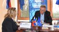 Председатель Симферопольского горсовета Виктор Агеев провел прием граждан