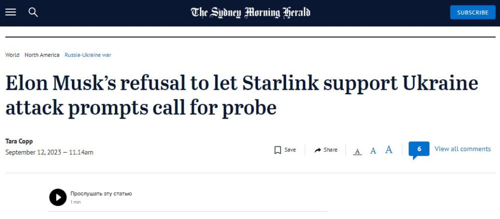           SpaceX  ,      ,      Starlink   ,  The Sydney Morning Herald