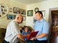 Заслуженный ветеран МВД Писарц Иван Ефимович отметил свой юбилей