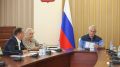 Максим Решетников и Сергей Аксёнов обсудили меры поддержки туристической отрасли в Крыму