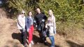 Сотрудники Минприроды Крыма провели субботник на территории ландшафтно-рекреационного парка «Урочище Кизил-Коба»