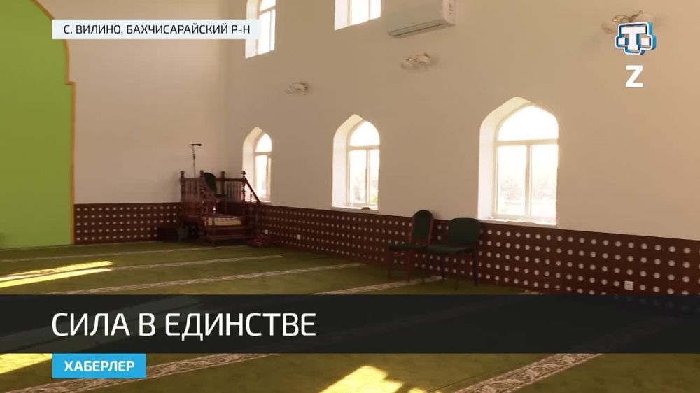 Мечеть после капитального ремонат открылась в селе Вилино