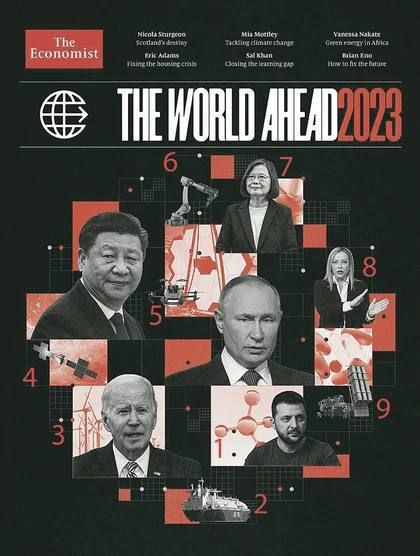 Ну, ё мое, опять все начали гадать, что закодировали пропагандисты The Economist на своей картинке на 2024
