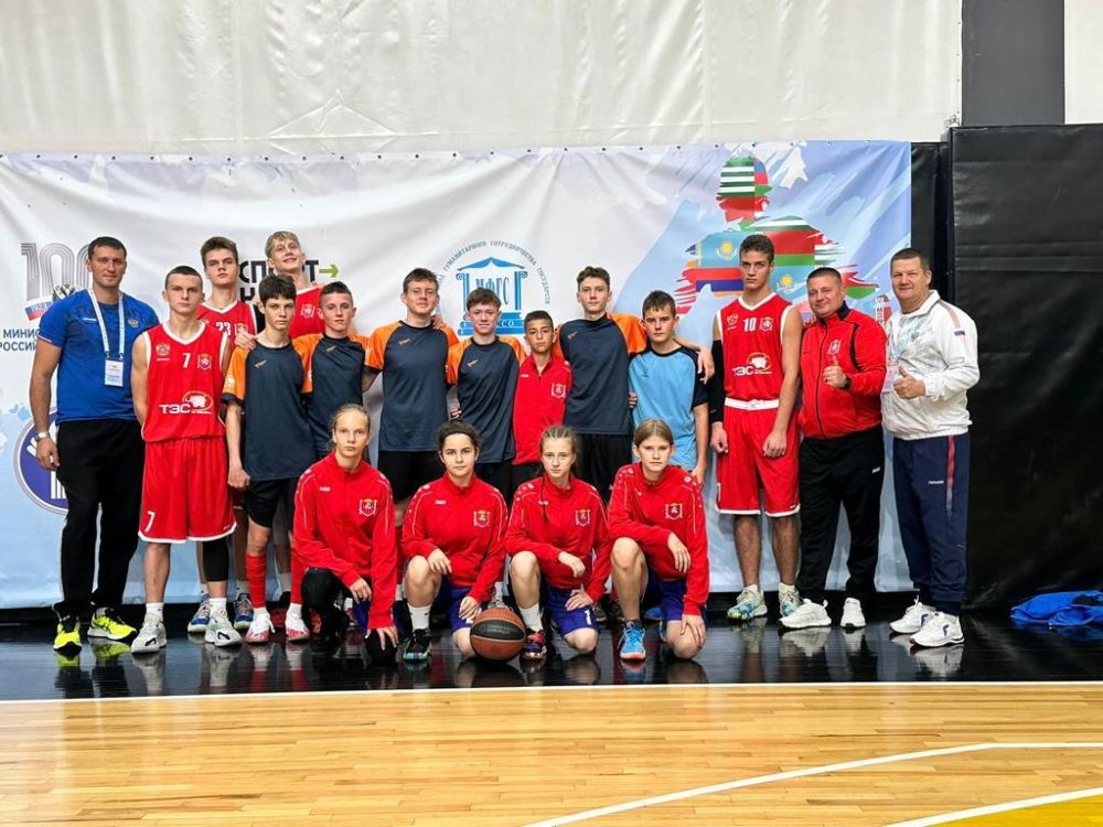 Крымчане стали чемпионами по баскетболу 3х3 среди юношей Международного фестиваля школьного спорта стран СНГ (г. Москва)