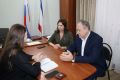 Татьяна Манежина провела встречу с министром культуры Молодежного Правительства Крыма Оксаной Тригуб