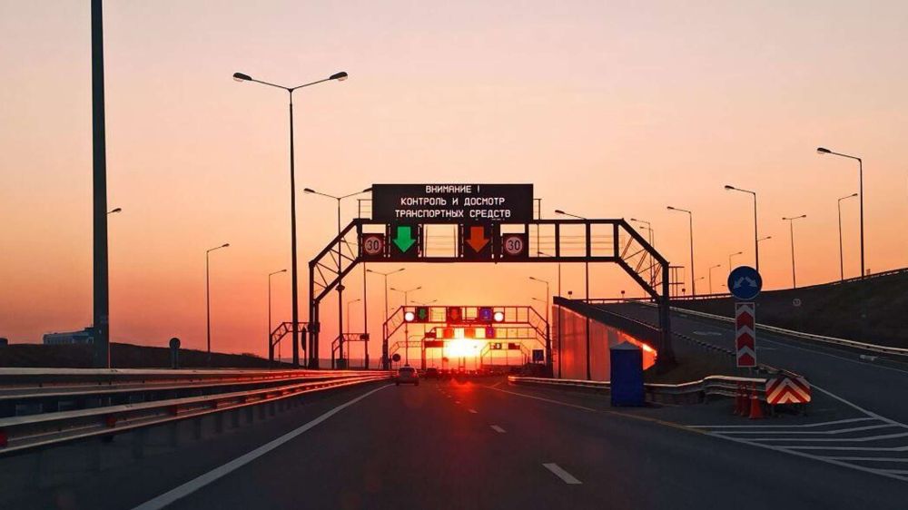 Крымский мост: обстановка на утро понедельника