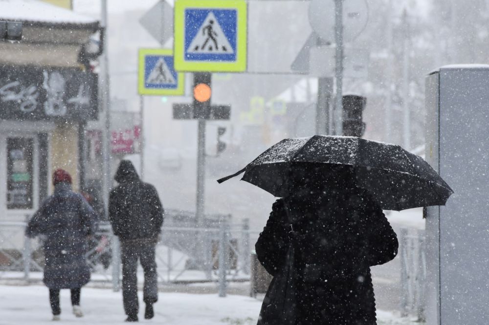 Погода в Крыму 28 ноября: снег с дождём