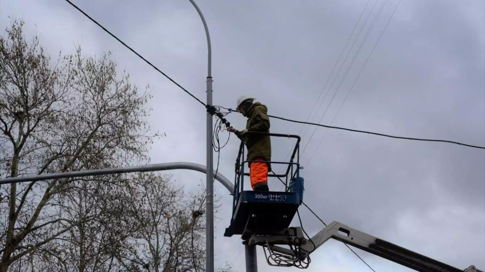 В Симферополе два десятка улиц останутся без света