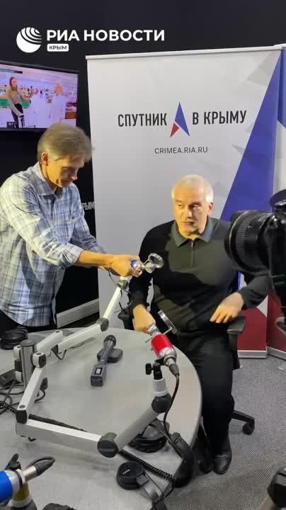 В гостях радио "Спутник в Крыму" – глава РК Сергей Аксенов