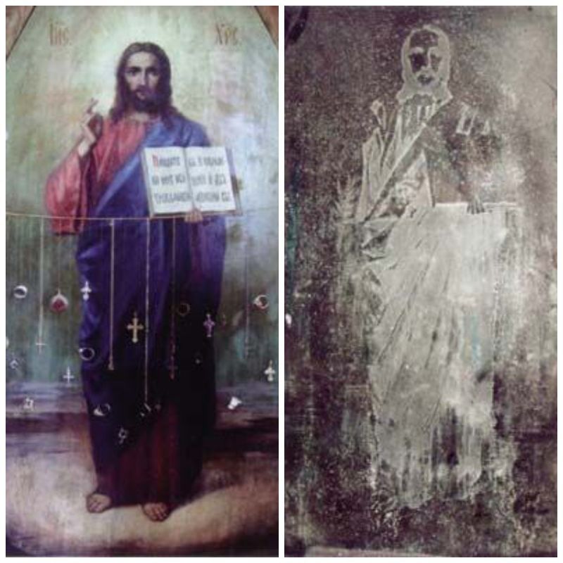 Нерукотворный отпечаток иконы Христа Спасителя: 25-летие крымского чуда
