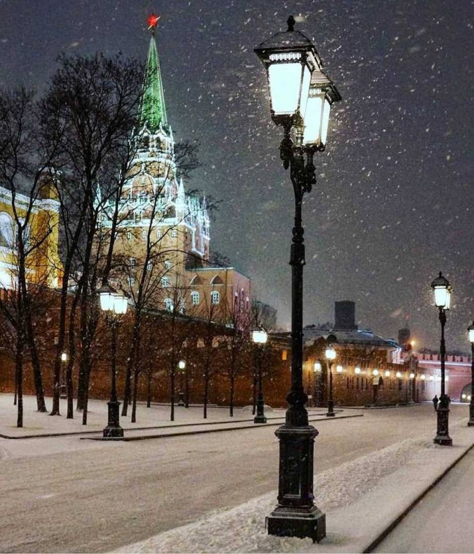 Ольга Ковитиди: У нас в Москве снежно …