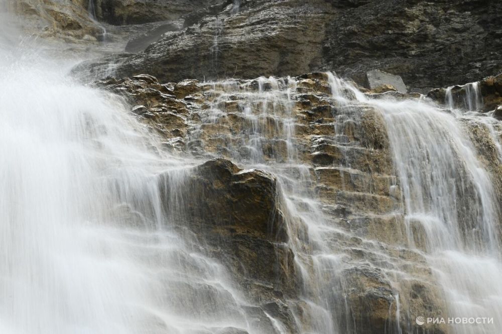 Обвал породы произошел на входе к смотровой площадке водопада Учан-Су в Крыму