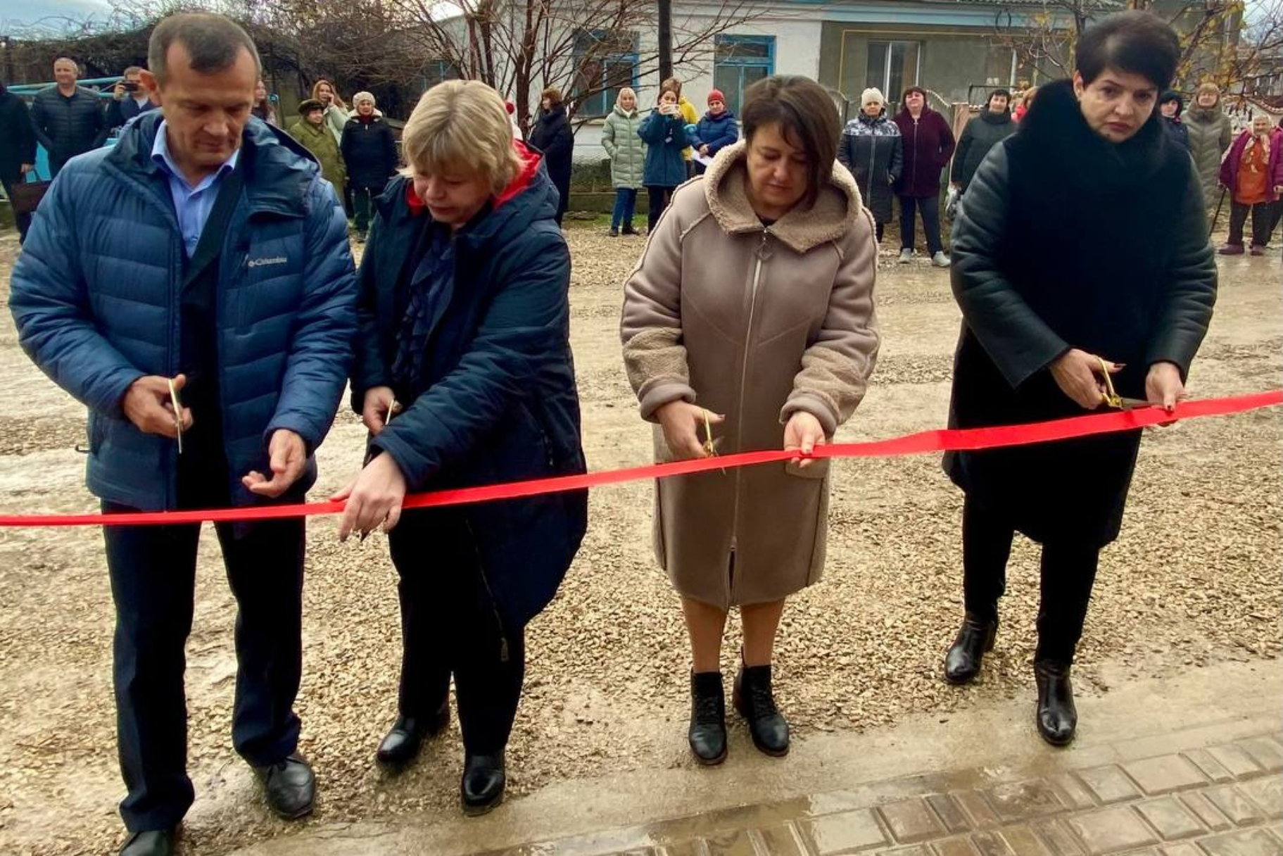 В с. Золотое поле Кировского района состоялся торжественный пуск газа -  Лента новостей Крыма