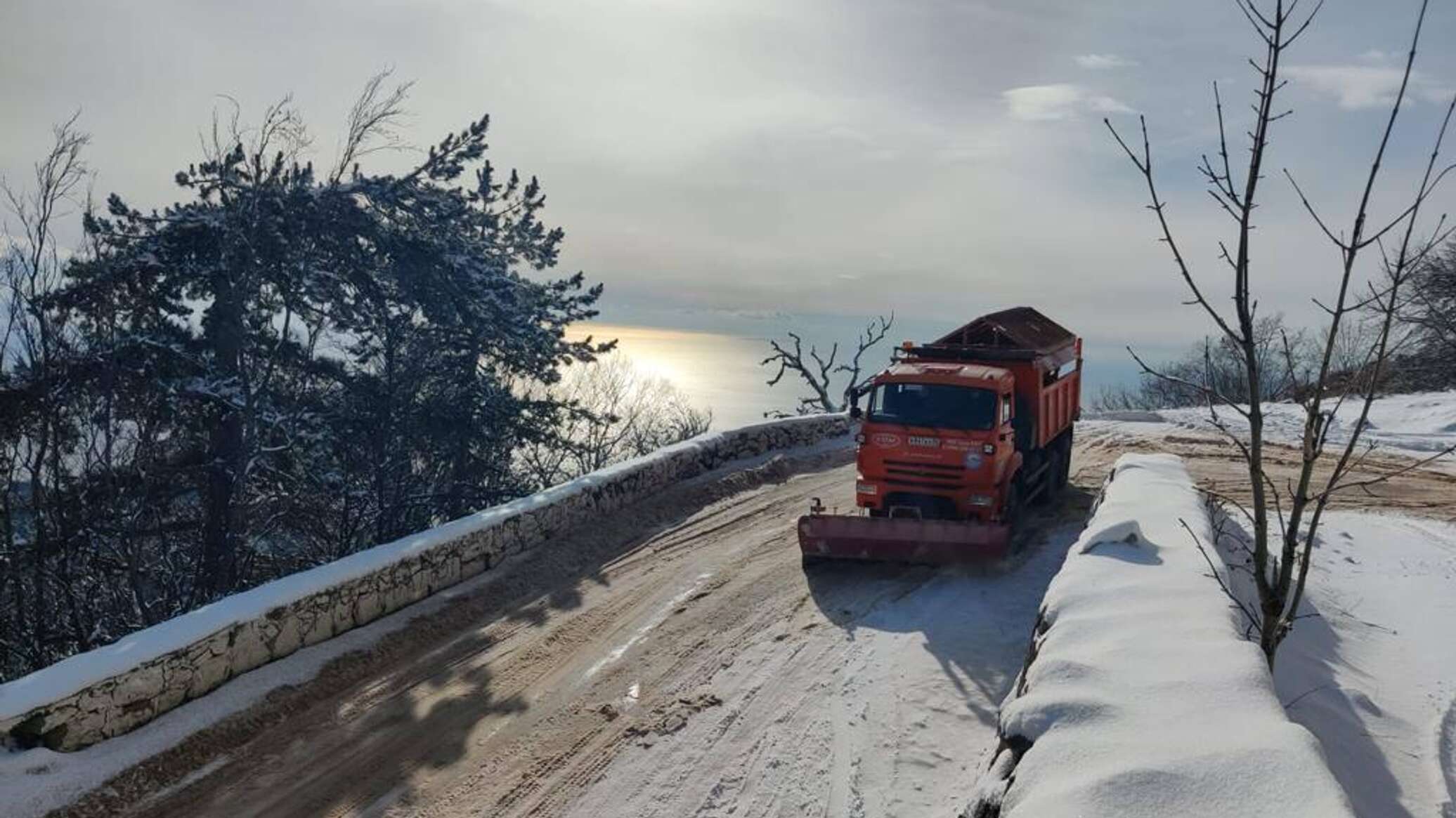 Снегопад в Крыму: ситуация на дорогах - Лента новостей Крыма