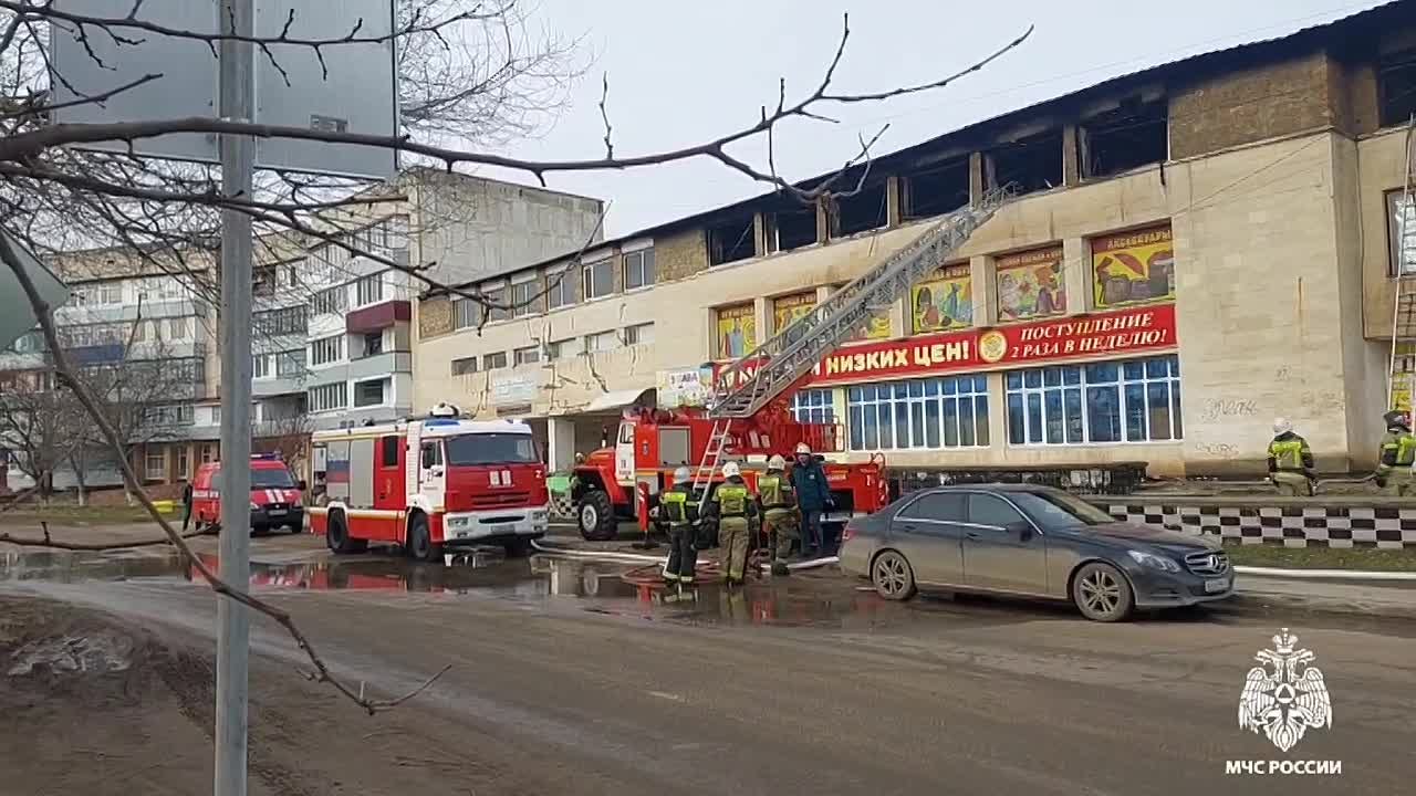 Видео с места пожара в Красногвардейском районе - Лента новостей Крыма