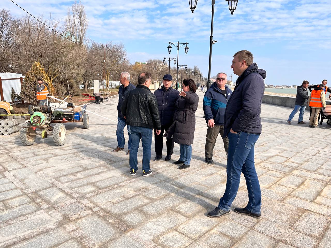 Набережную имени Терешковой в Евпатории планируют открыть 1 марта - Лента  новостей Крыма