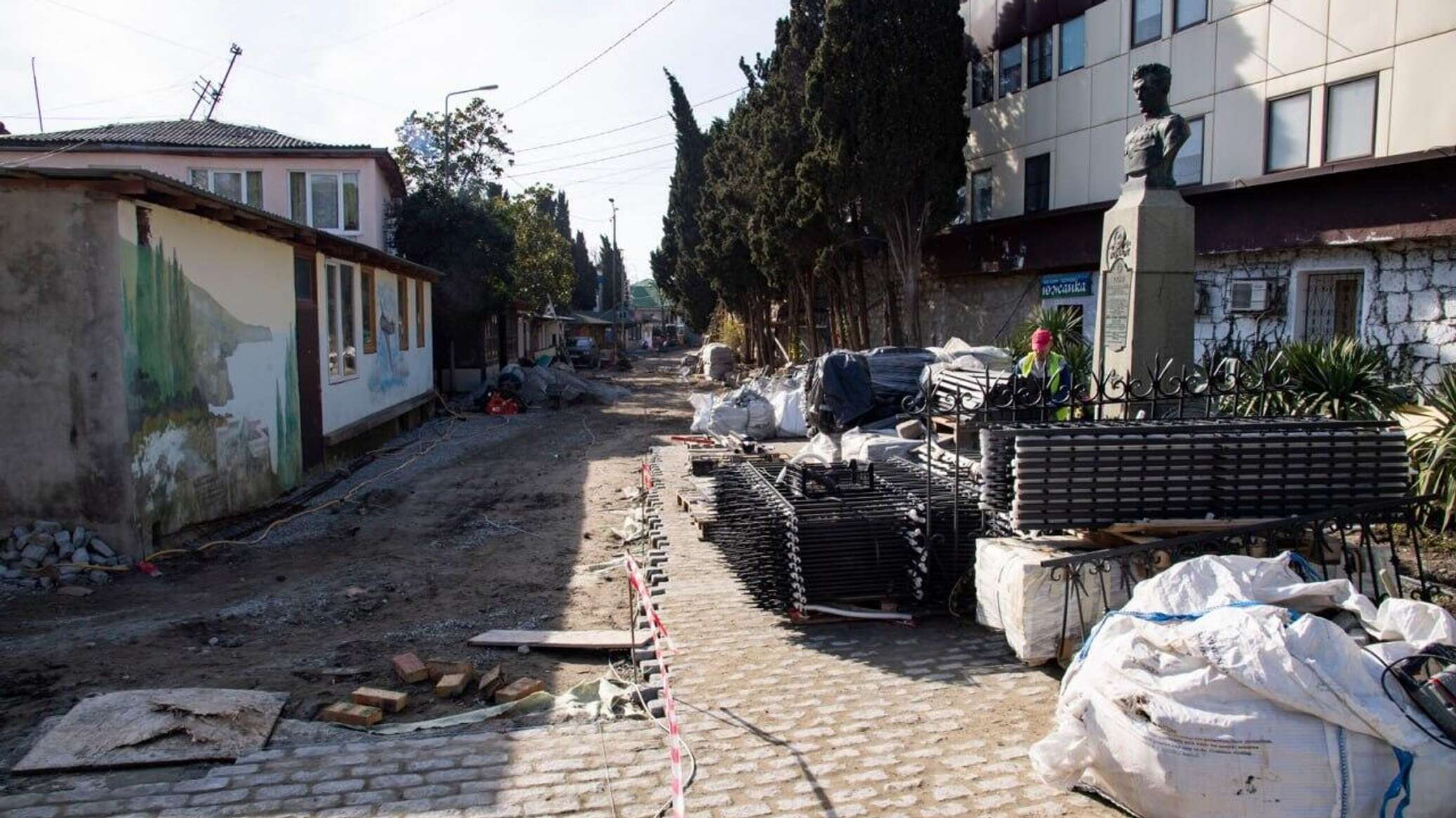 Реконструкцию центра Алупки завершат 1 апреля - Лента новостей Крыма