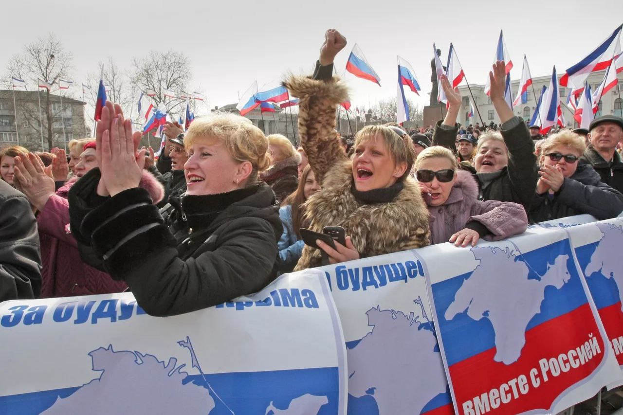 Владимир Константинов: Десять лет назад, 9 марта 2014 года, тысячи жителей  полуострова вышли на митинг в поддержку Общекрымского референдума - Лента  новостей Крыма