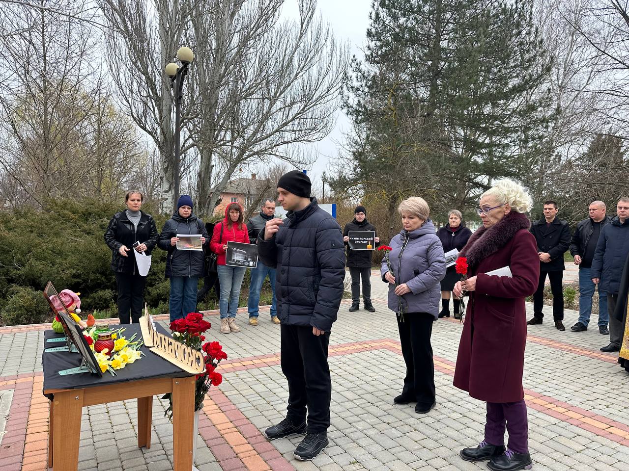 Антон Кравец: Сегодня нижнегорцы почтили память жертв преступления,  совершенного в 