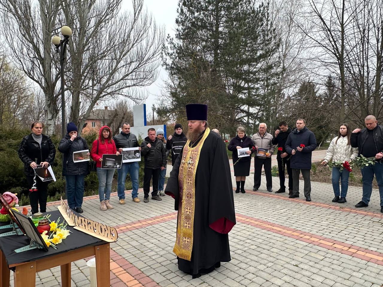 Антон Кравец: Сегодня нижнегорцы почтили память жертв преступления,  совершенного в 