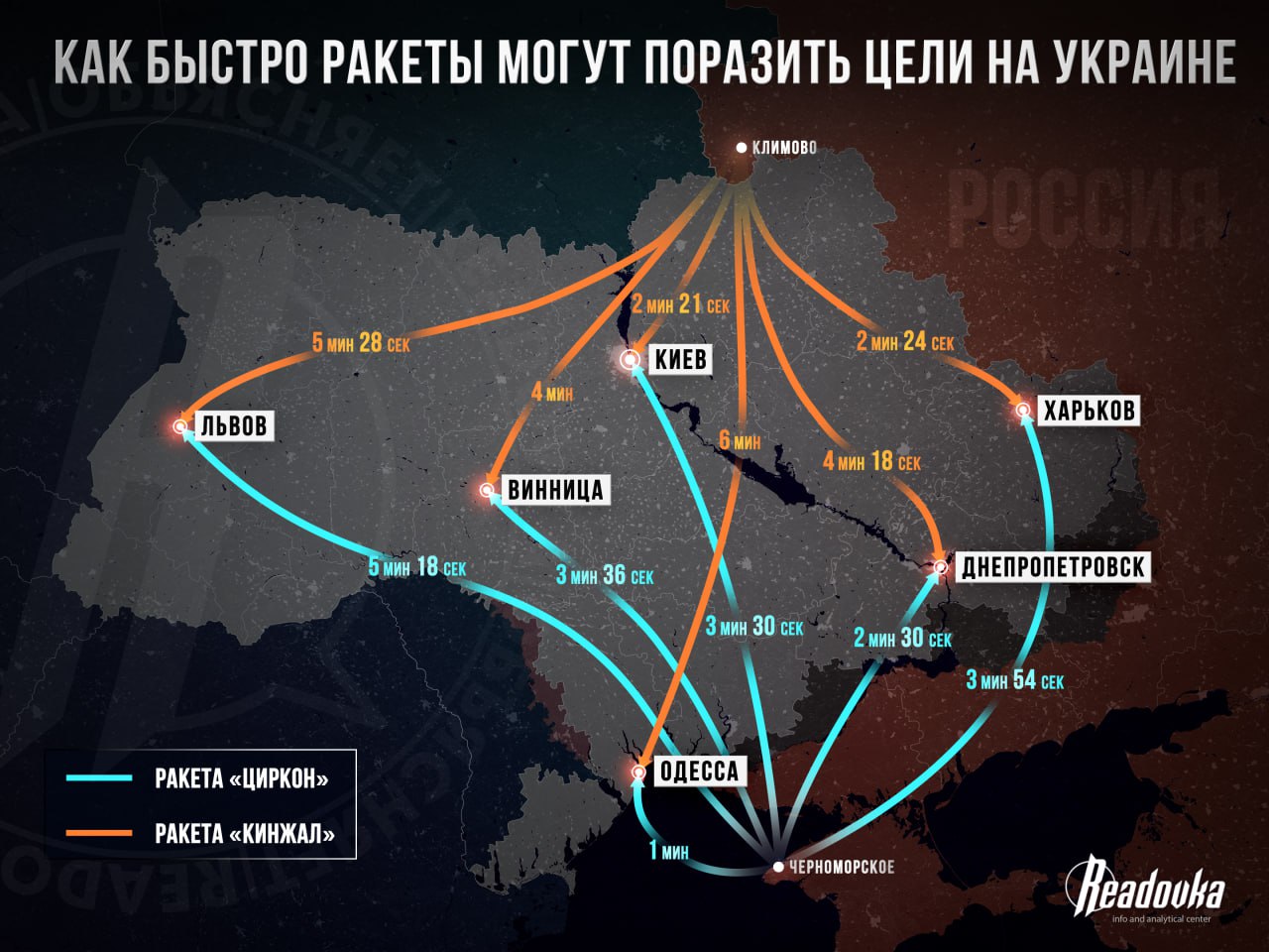 Мгновенная кара: как быстро ракеты могут поразить цели на Украине - Лента  новостей Крыма