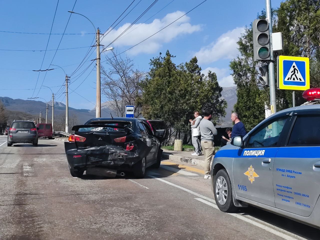 ДТП произошло в районе Верхней Кутузовки - Лента новостей Крыма