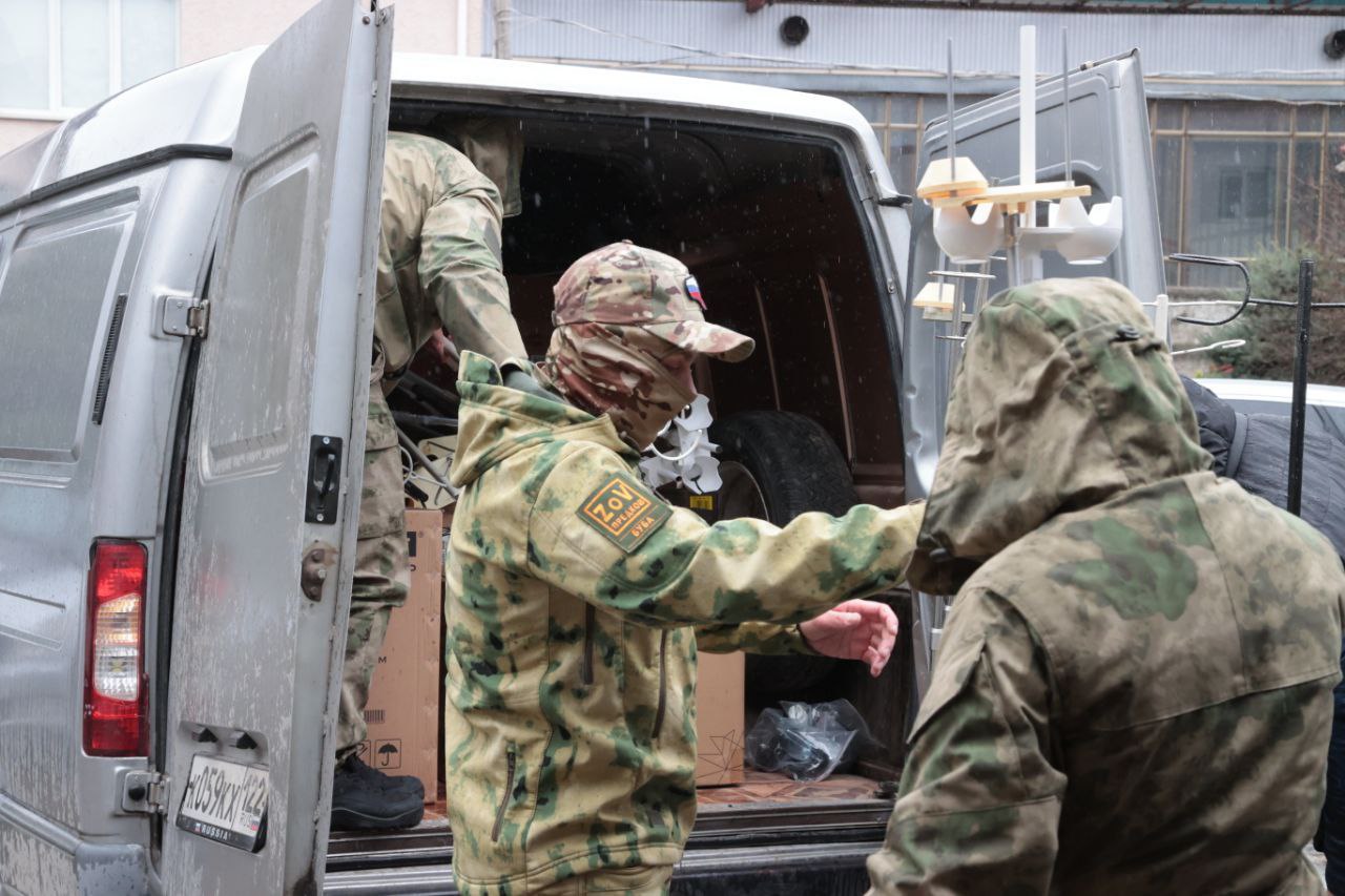 Помощь для формирования военно-полевого госпиталя в зоне СВО отправлен из  Крыма - Лента новостей Крыма