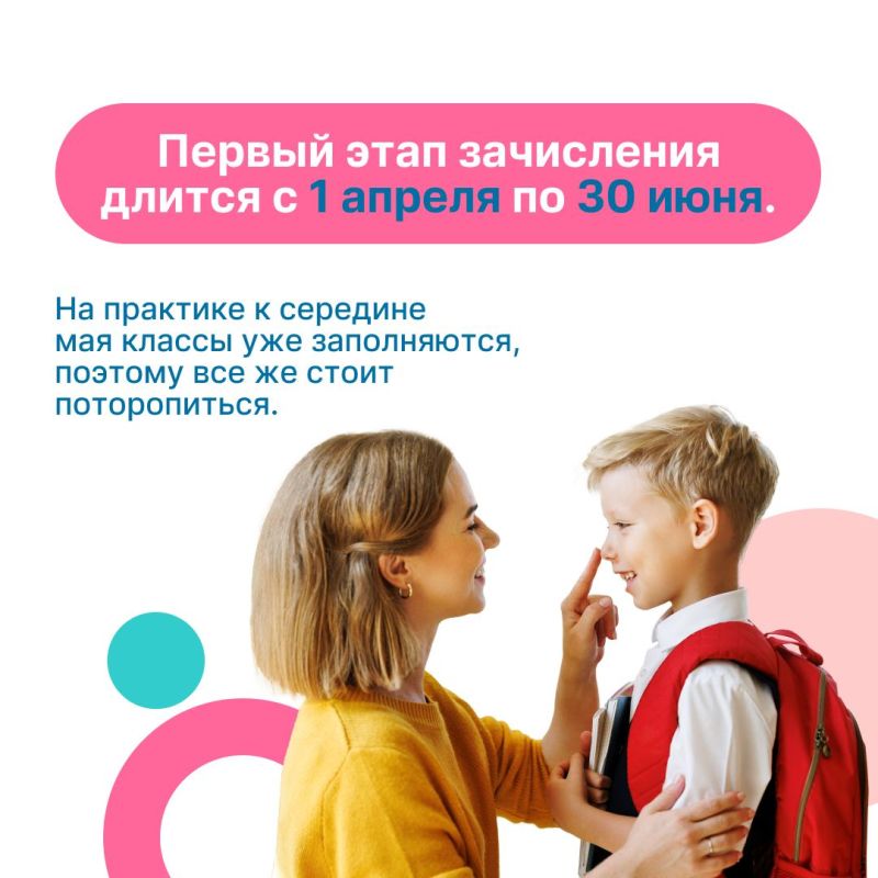 Зачисление первоклассников в школу. Зачисление первоклассников в школу