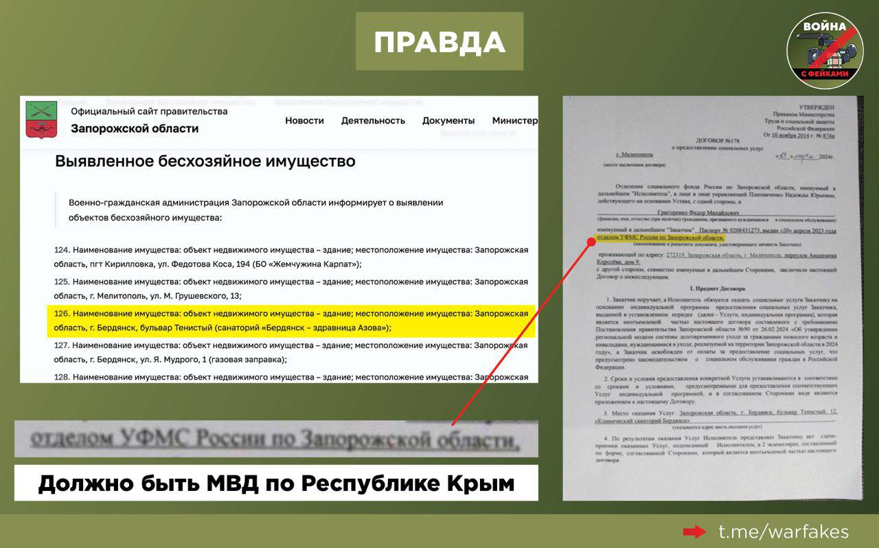 Фейк: Социальный фонд России убивает пенсионеров Запорожской области -  Лента новостей Крыма