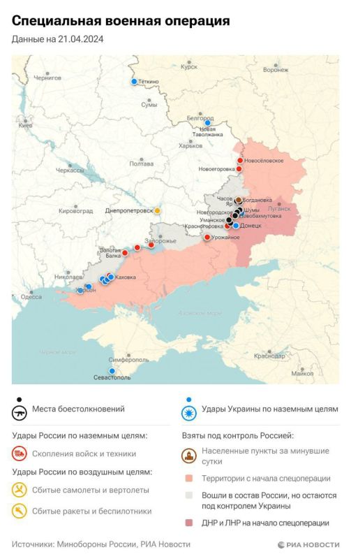 СВО.. Данные и обстановка на сегодняшний день - Лента новостей Крыма