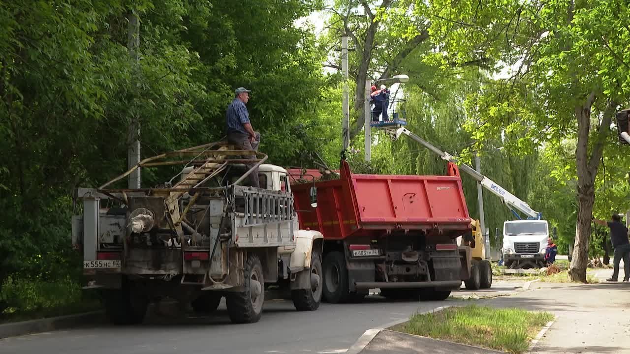 Бригады МБУ «Город» оперативно устраняют последствия непогоды - Лента  новостей Крыма