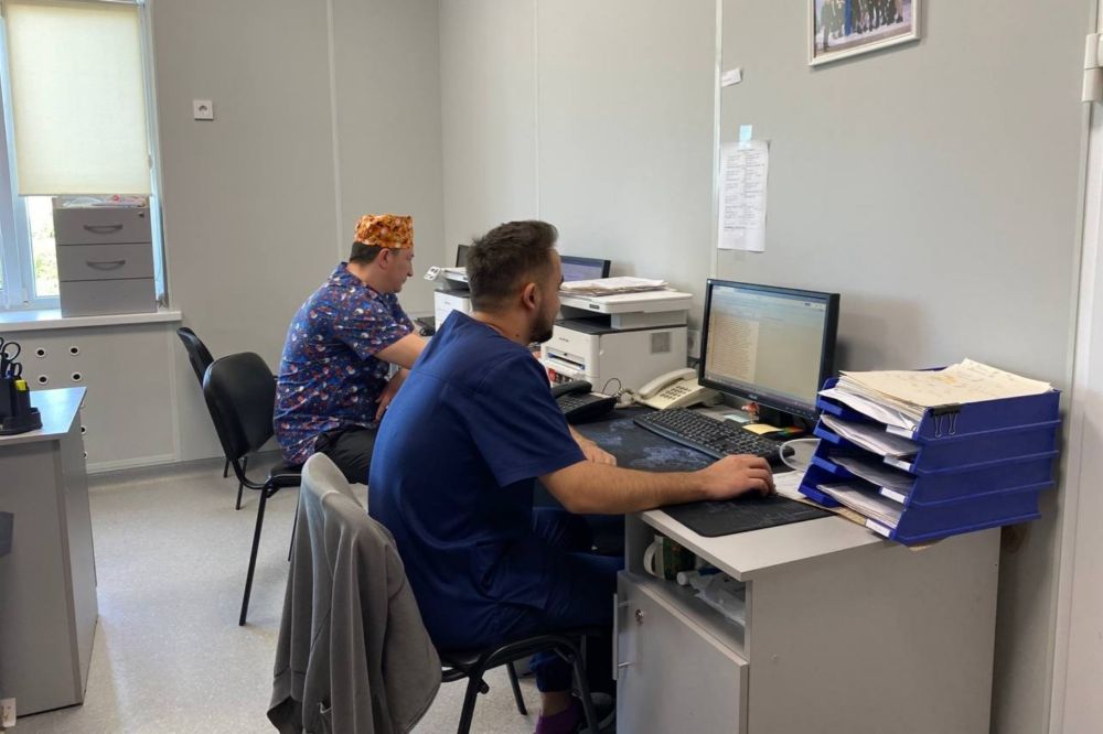 Капремонт хирургического отделения №1 Симферопольской клинической больницы скорой медицинской помощи №6 завершен на 50%