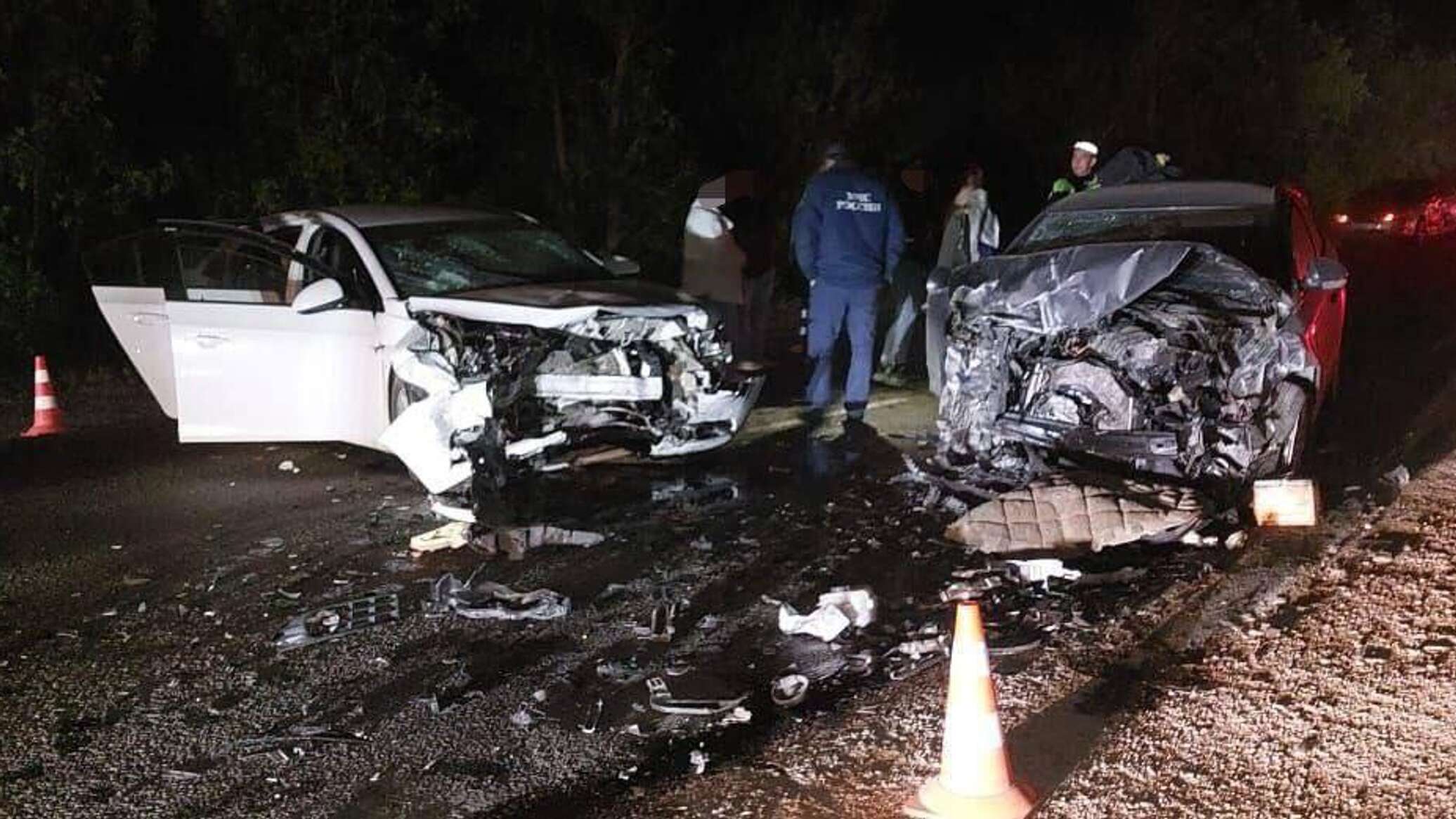 Пять человек пострадали в тройном ДТП в Красногвардейском районе Крыма -  Лента новостей Крыма