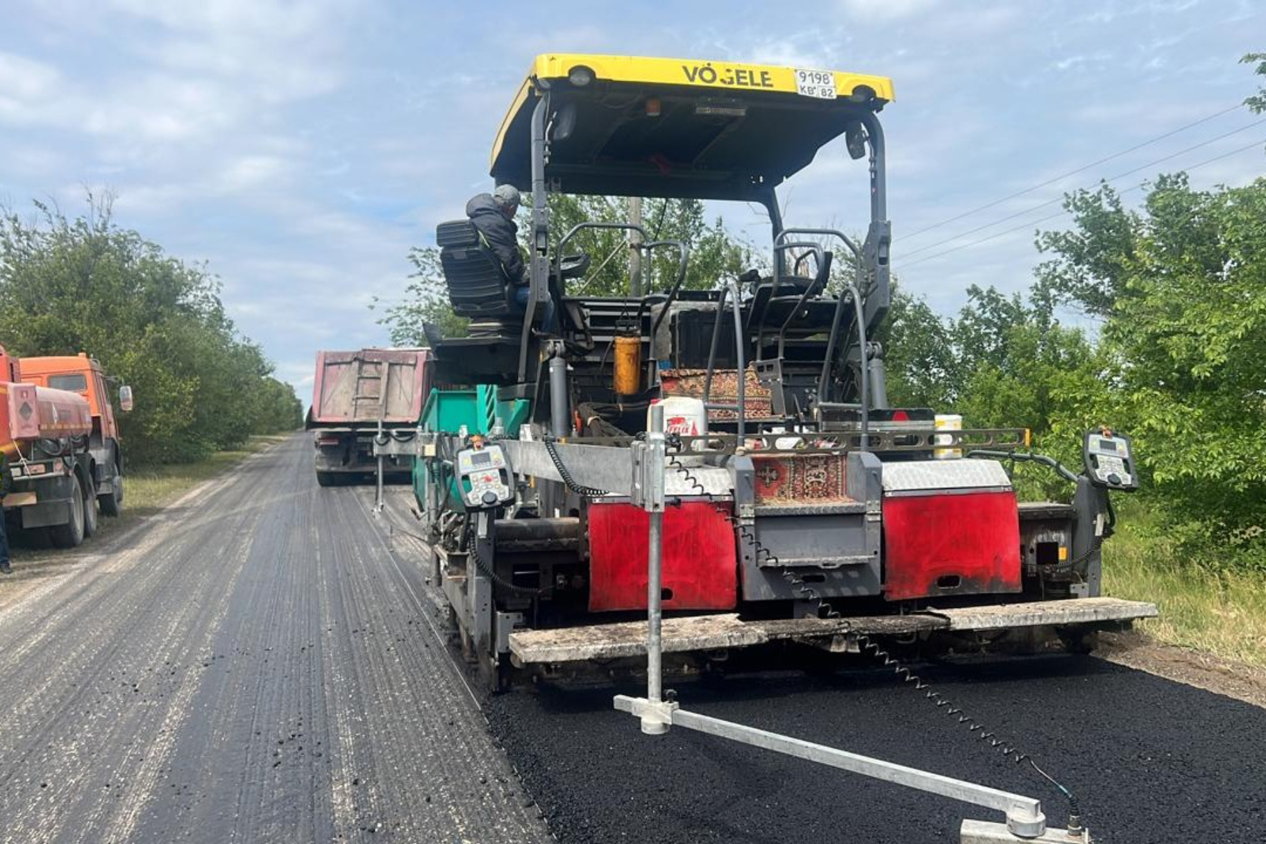 В Крыму ремонтируется участок дороги от Саки?Митяево протяженностью более  20 км - Лента новостей Крыма