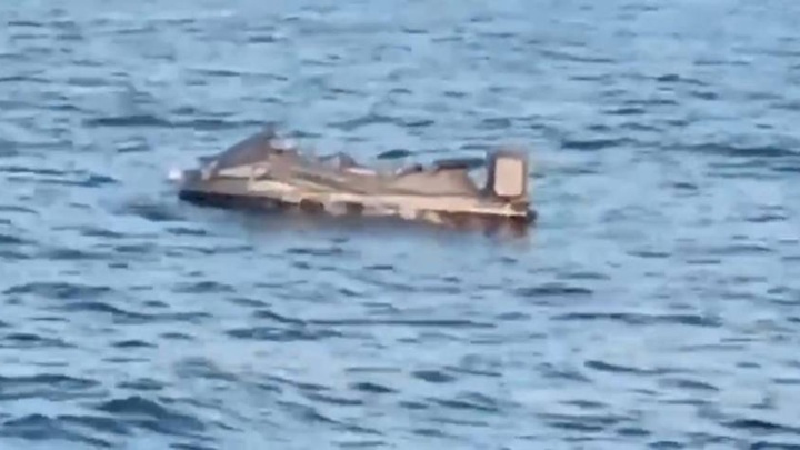 Морская и армейская авиация России уничтожили три бандэровских безэкипажных катера в юго-западной части акватории Чёрного моря