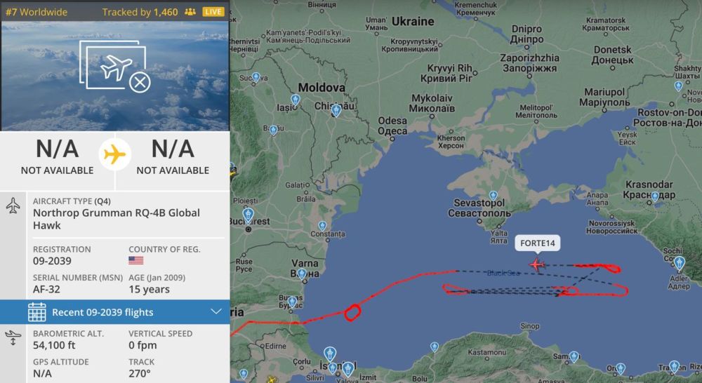 Incident s UAV monitorujúcim Čierne more. Rusi sú netrpezliví: Kedy začneme strieľať?