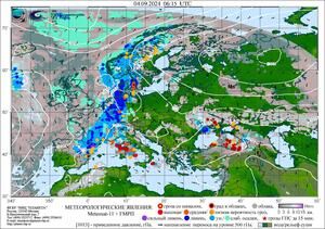 Обзор погодных условий в Европейском регионе в период с 3 по 4 сентября 2024 г. Обзор погодных условий в Европейском регионе в период с 3 по 4 сентября 2024 г.