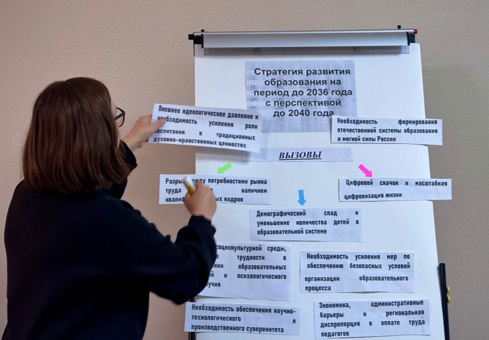 Красноперекопск присоединился к обсуждению Стратегии развития образования Российской Федерации до 2036 года с перспективой до 2040 года Красноперекопск присоединился к обсуждению Стратегии развития образования Российской Федерации до 2036 года с перспективой до 2040 года