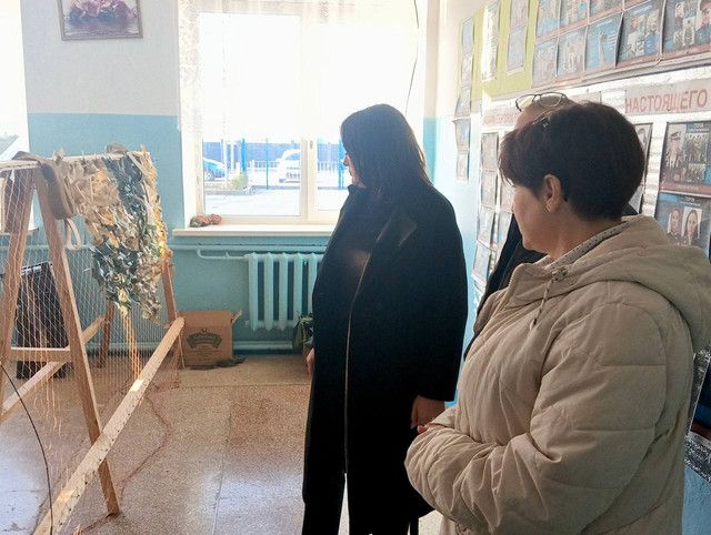 Рабочая поездка главы района Ольги Петровой в село Ленинское