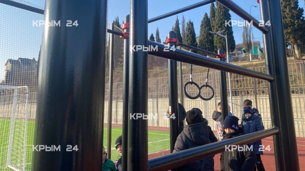 Спорткомплекс открыли в селе Малореченское в Алуште Спорткомплекс открыли в селе Малореченское в Алуште