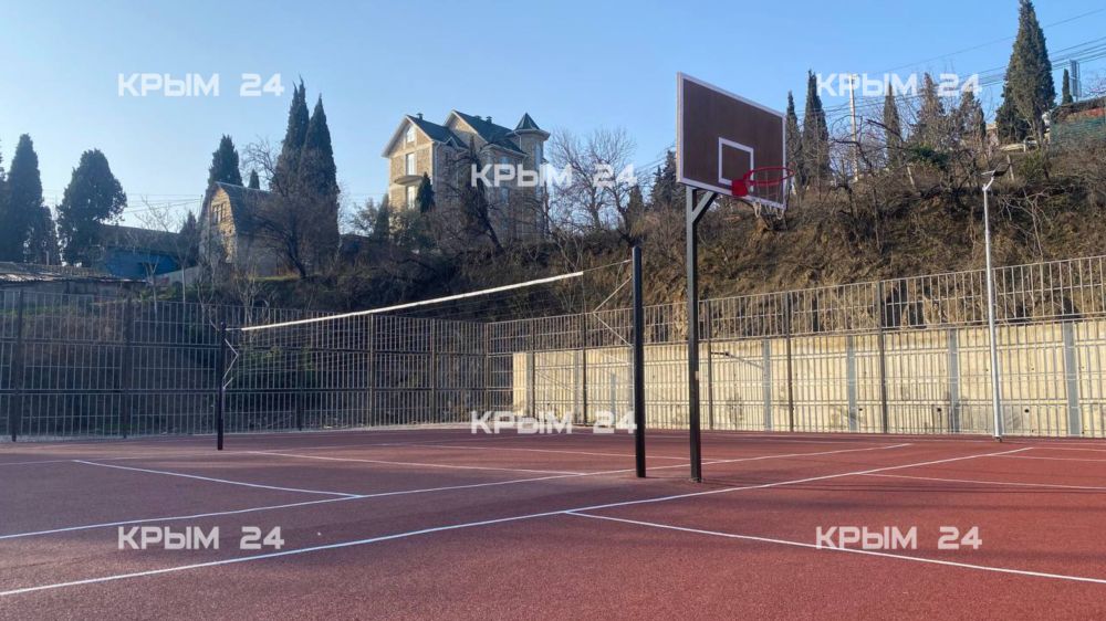 Спорткомплекс открыли в селе Малореченское в Алуште Спорткомплекс открыли в селе Малореченское в Алуште