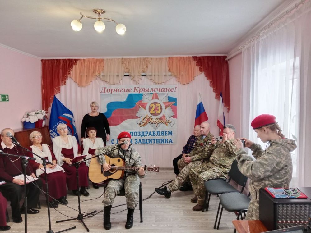 В ГБУ РК «ЦСО Раздольненского района» состоялось праздничное мероприятие «Солдаты Победы: наследие и наследники» В ГБУ РК «ЦСО Раздольненского района» состоялось праздничное мероприятие «Солдаты Победы: наследие и наследники»