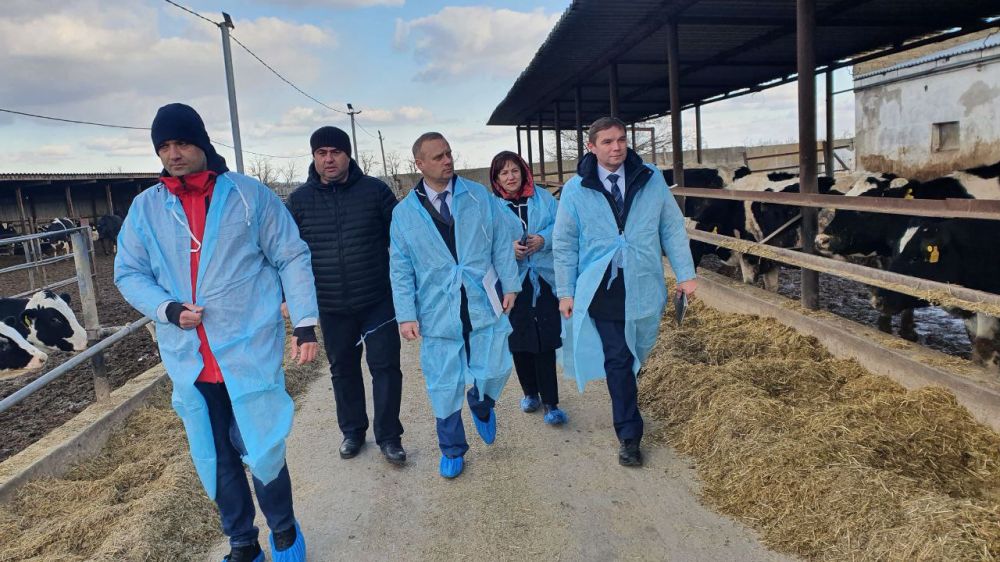 Наш район посетил начальник управления животноводства Министерства сельского хозяйства Крыма Денис Гамза и провел мониторинг ситуации в отрасли животноводства на предприятии ООО «Крым Агро Цех», которое возглавляет директор...
